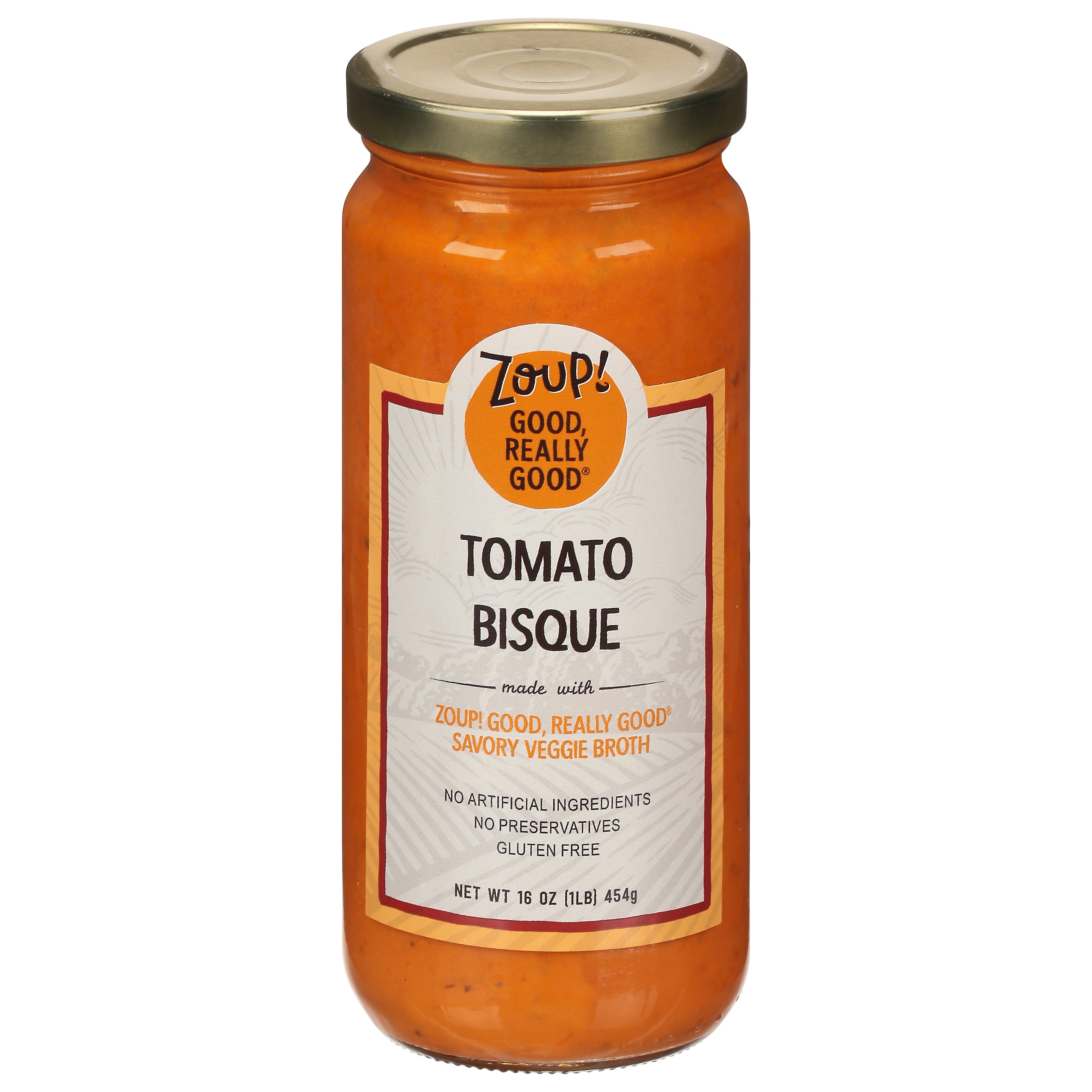 Zoup Good Really 395875 16 oz Campbells Tomato Bisque Condensed