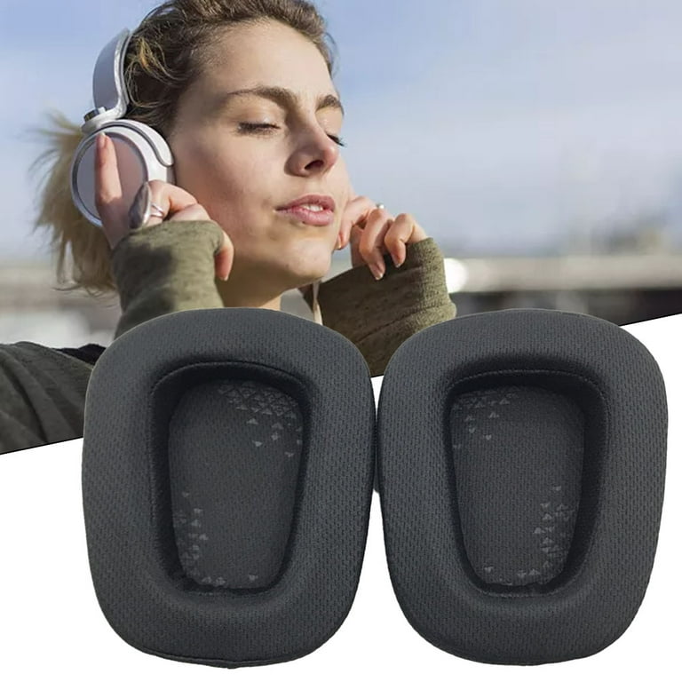 Replacement Gel Ear Cushions for Rectangular Headphones