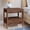 Walnut, variant on MINCETA Nightstand with Charging Station, Wood Storage End Table with 2 Drawers & Open Shelf, Modern Bedside Table with USB Ports and AC Outlets for Bedroom, Living Room, Walnut