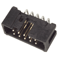thumbnail image 2 of Pack of 4 N2510-5002-RB Connector Header Through Hole, Right Angle 10 position 0.100 (2.54mm) :RoHS, 2 of 2