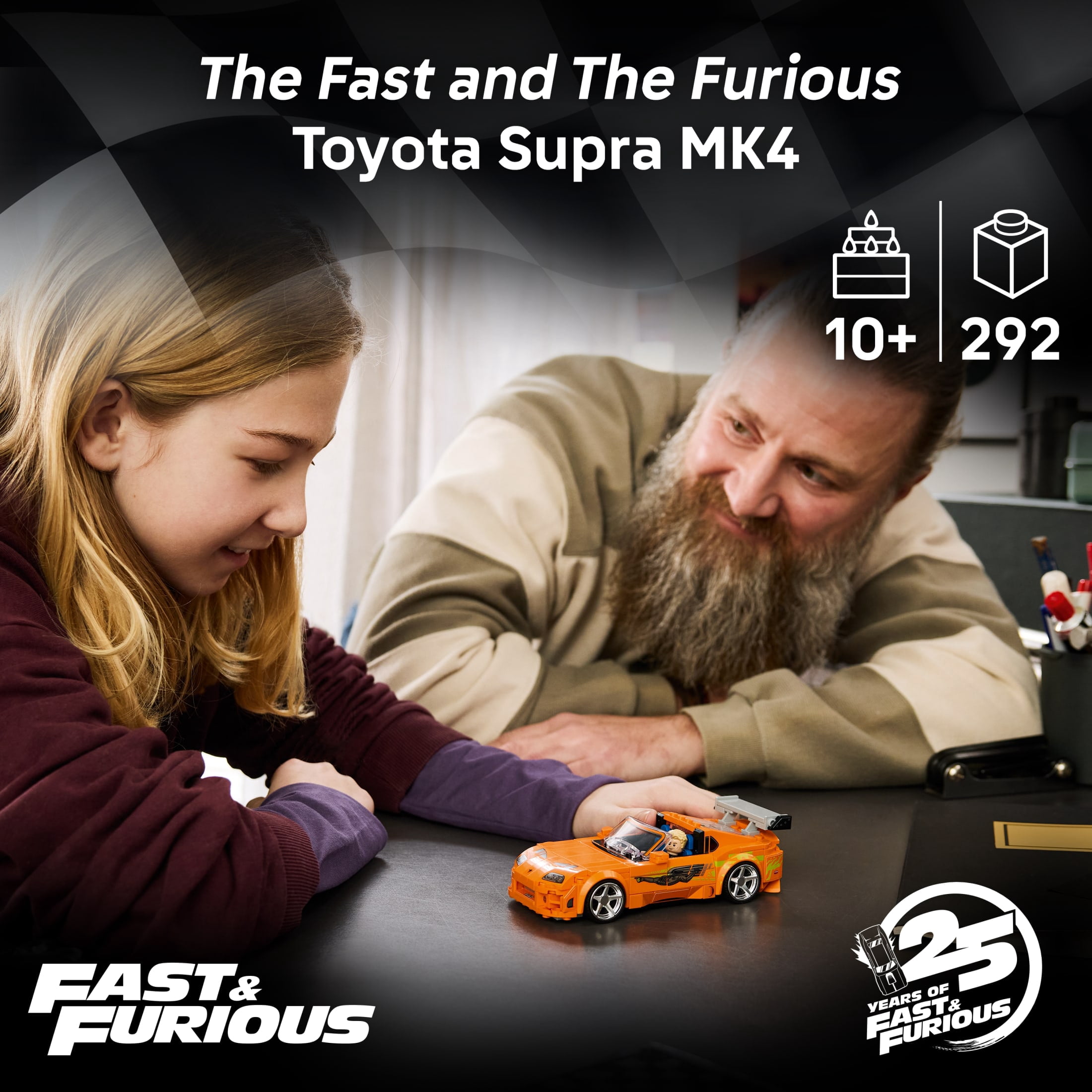 LEGO Speed Champions The Fast and The Furious Toyota Supra MK4