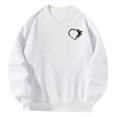 thumbnail image 2 of Sudadera estampada con cuello redondo para mujer y hombre, ropa de primera calidad, jersey de moda, Tops para pesca en otoño, viajes largos, primavera S Yinane Jersey de mujer, 2 of 8