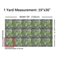 thumbnail image 3 of jejeloiu Cute Daisy Flower Fabric by the Yard 10 Yards,Vintage Butterflies Flower Room Decor Fabric by the Yard,Green White Black Sewing Fabric For Girl Boy,Breathable Home Decor, 3 of 6