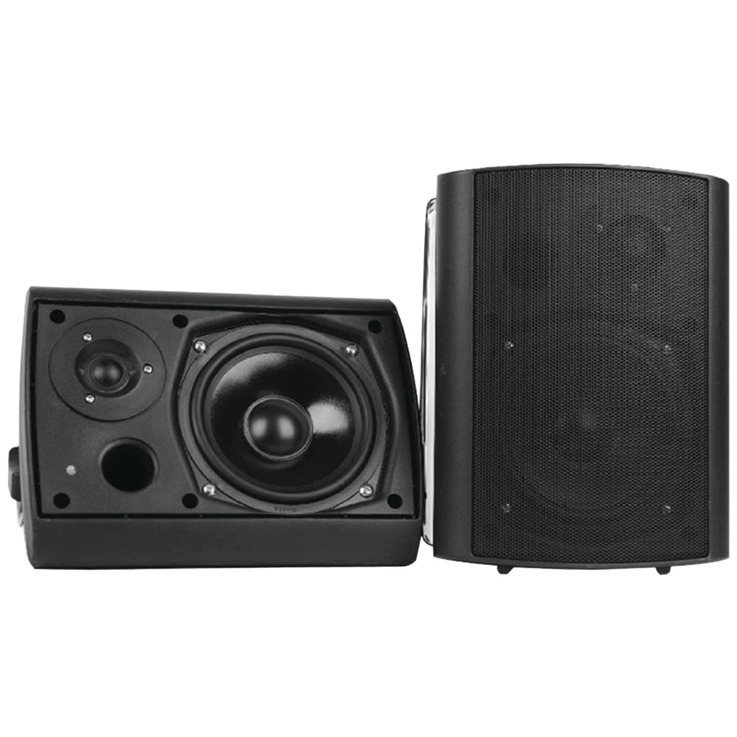 2x Waterproof Home Speakers System 6.5" 2Way Flush Mount Full Range Ceiling Wall 