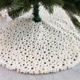 thumbnail image 5 of Llamativas faldas de árbol de Navidad con almohadillas de árbol de Navidad impermeables y no tejidas para decorar el hogar B, 5 of 5