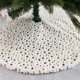 thumbnail image 5 of B Falda de árbol de Navidad llamativa, impermeable, tela no tejida, almohadilla de felpa para árbol de Navidad, decoración para el hogar, 5 of 5