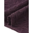 thumbnail image 5 of INSPIRE CHIC Jacquard Blouse for Women's Boat Neck Long Sleeve Fall Sheer Knit Top M Purple, 5 of 6