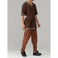 thumbnail image 3 of Men Medieval Costume Renaissance Templar Knight Vintage Tunic Tops, 3 of 6