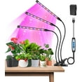 thumbnail image 1 of Led Grow Light Heads Full Spectrum Clip Plant Light for Indoor Plants LEDs Grow Lights with Switch Modes & Auto ON/Off H Timer Dimmable Levels ( Warm, 1 of 6