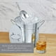 thumbnail image 3 of Cubeta de Hielo Aislada Twine con Tapa y Cuchara 4L Metal Galvanizado, 3 of 9