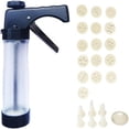 thumbnail image 5 of LOVEVER Food Injector Syringe Kit Deviled Egg Filler Donut Filler Injector Cake Decorating Kit Cookie Press Gun Kit Electric Cookie Press Gun for Baking Irrigation Syringe, 5 of 5