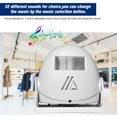 thumbnail image 2 of FlyFlise Porte Sans Fil Cloche Boutique Invité Dispositif de Bienvenue Entrée Visiteur, 2 of 7