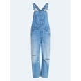 thumbnail image 4 of Scoop Women's and Women's Plus Cotton Barrel Overalls, 24", 26", and 28" Inseams, Sizes XS-4X, 4 of 4