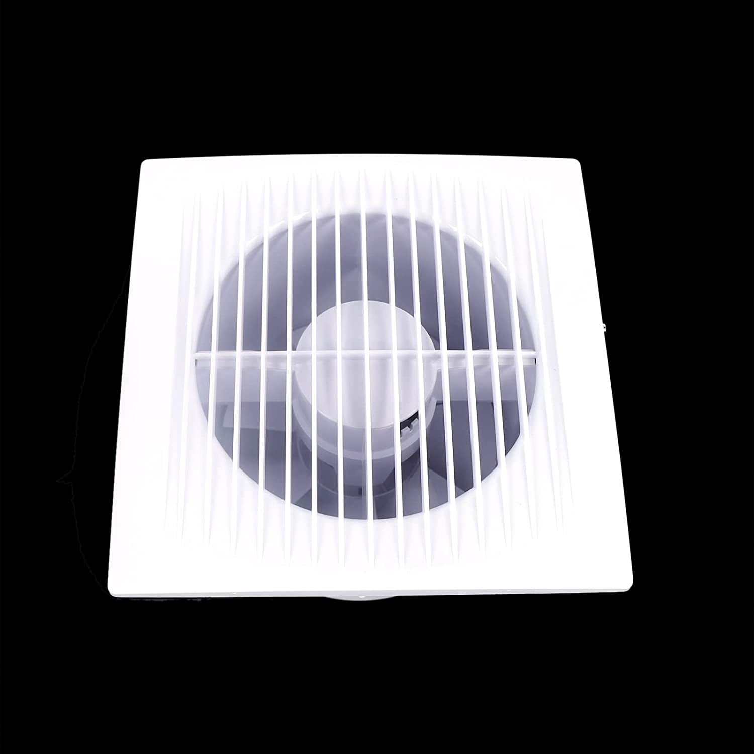 Fetcoi HGA-150C 6" Duct 295 m³/h 22W 110V ABS Ventilation Fan 37 dB, 2350 RPM for Bathroom - White