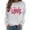 Gray, variant on cocolona Valentines Sweatshirt for Women Casual Loose Crew Neck Long Sleeve Shirts Fashion Cute Heart Print Pullover Tops Graphic Sweatshirts