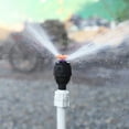 HJKIEUXL 4 Point Mid Range Nozzle with 360 Rotation for Sprinkler