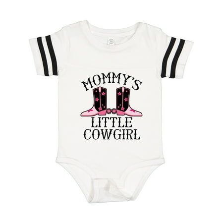 

Inktastic Mommy Little Cowgirl Baby Clothes Gift Baby Girl Bodysuit