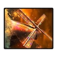 thumbnail image 2 of RYLABLUE Windmill Blanket Fleece Throw Blanket for Sofa or Bed 58x80 inches, 2 of 3