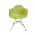 thumbnail image 1 of Take Me Home Yellow Bucket Chair Metal Legs  for Kitchen and Dining Room., 1 of 3