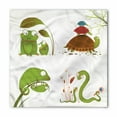 thumbnail image 1 of Reptile Bandana, Snake Frog Ninja Reptile, Unisex Head and Neck Tie, by Ambesonne, 1 of 2