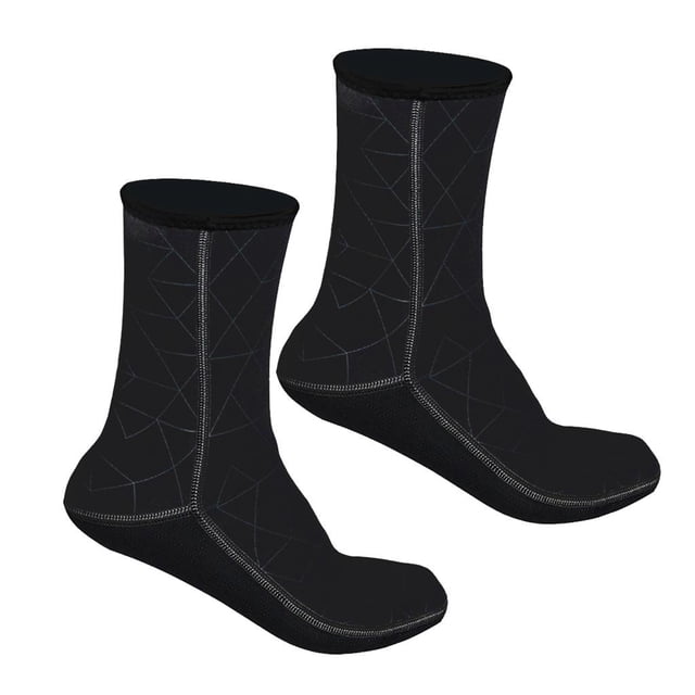 Calcetín de neopreno para de agua, calcetín de neopreno de 3MM para mujeres y hombres, calcetín de playa anti Negro m Zulema Calcetines de buceo de buceo