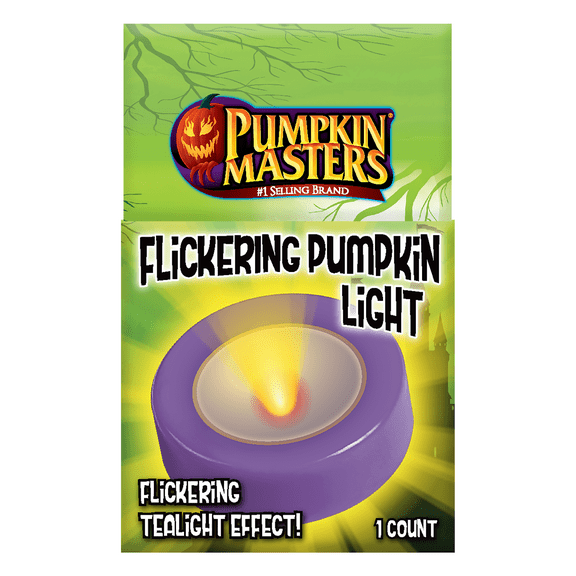 Halloween Flickering Pumpkin Light, by Pumpkin Masters