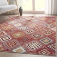 thumbnail image 5 of Well Woven Richard Tribal Diamond 7'10" x 9'10" Area Rug Red, 5 of 6