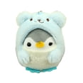 thumbnail image 2 of SmartBy Penguin Doll Pendant Soft Plush Stuff Toy Cartoon Animal Stainless Chain Keychain School Bag Shoulder Bag Decoration Pendant Keyring Key Holder, 2 of 7