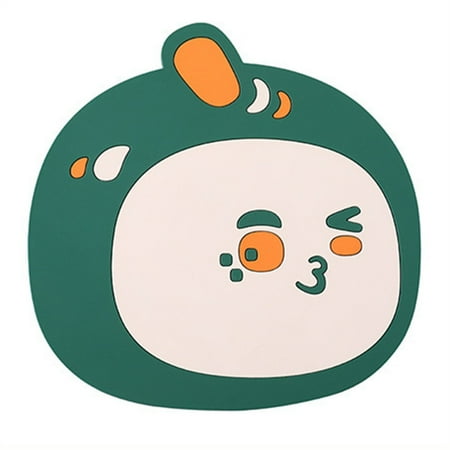 

Thickened Table Mat Non-Slip Table Mat Protect Your Dinner Table Large Dark Green