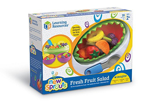 Learning Resources New Sprouts Fresh Fruit Salad Set 