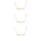 thumbnail image 1 of Collar del zodiaco Minnieouse joyería elegante oro rosa, 1 of 6