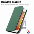thumbnail image 3 of Feishell Wallet Case For iPhone 7 Plus/8 Plus, Magnetic Folio Card Slots Holder Kickstand Premium PU Leather TPU Shockproof Interior Protective Case [RFID Blocking] For iPhone 7 Plus/8 Plus, Green, 3 of 10