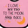 thumbnail image 4 of Inktastic I Love My Tio to the Moon and Back Boys or Girls Baby Bib, 4 of 4