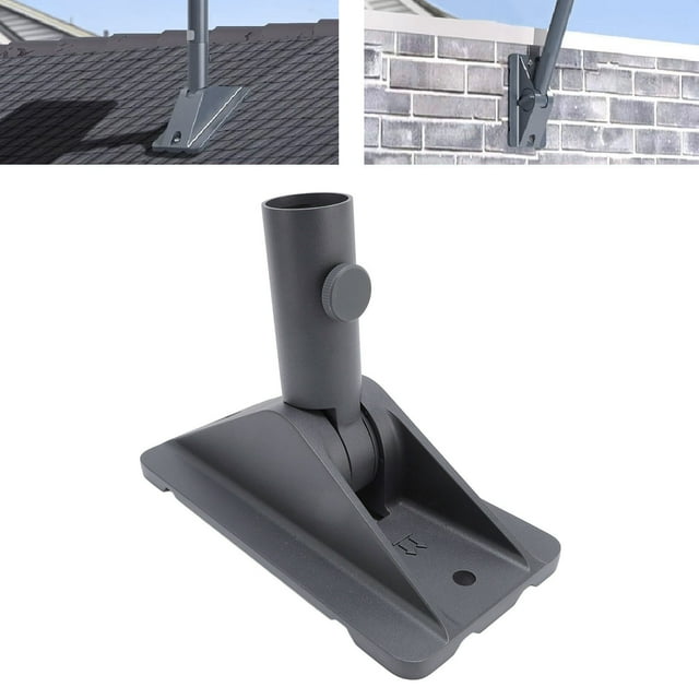 Support de Toit pour Antenne Satellite, Adaptateur de Tuyau de Toit Anti-Desserrage Robuste et Stable pour V2