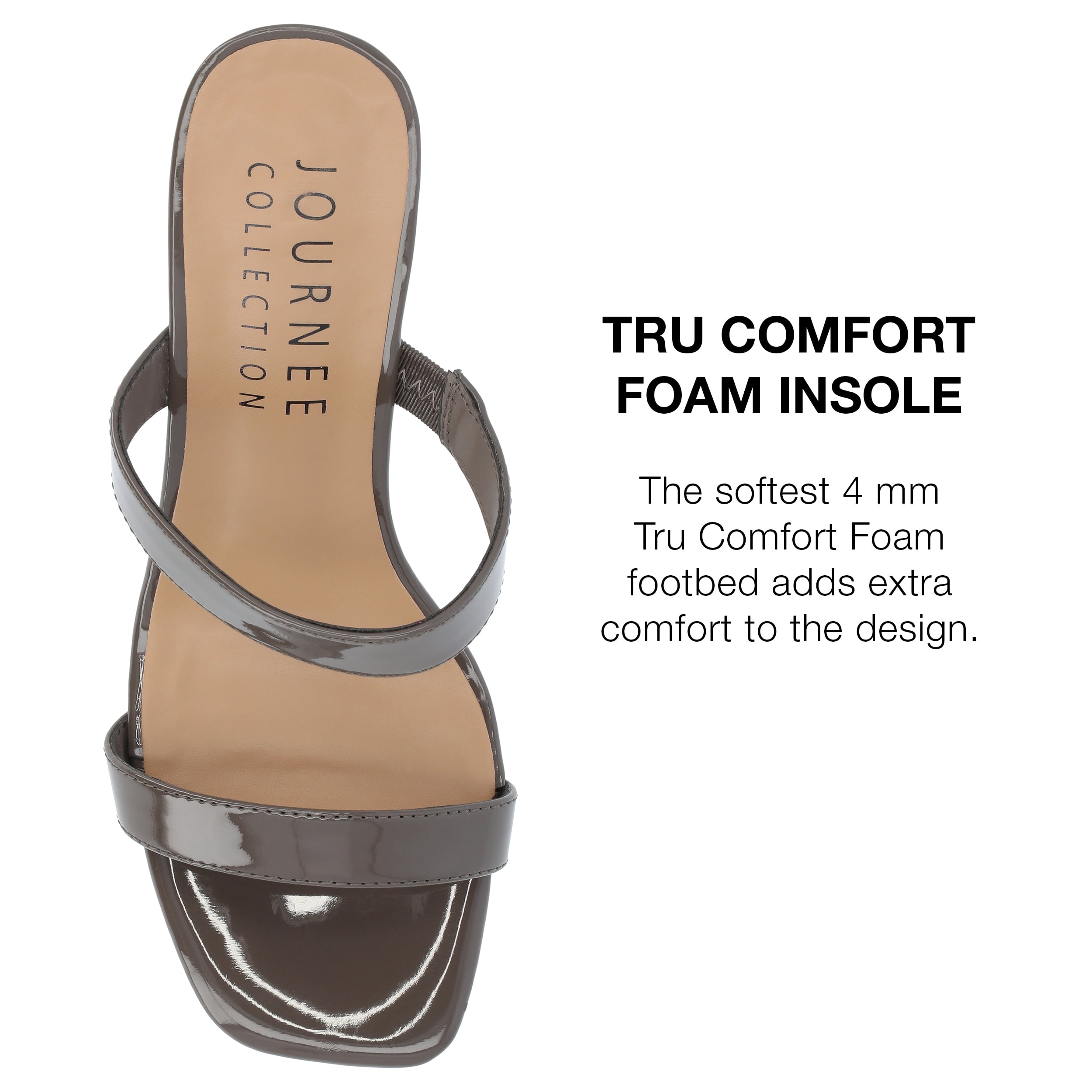 Journee Collection Womens Clover Tru Comfort Foam Low Heel Wedge Sandals