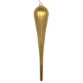 thumbnail image 1 of Vickerman MT195108D 15,75 Po. Ornement Glitter Drop Doré - 2 par Sac, 1 of 3