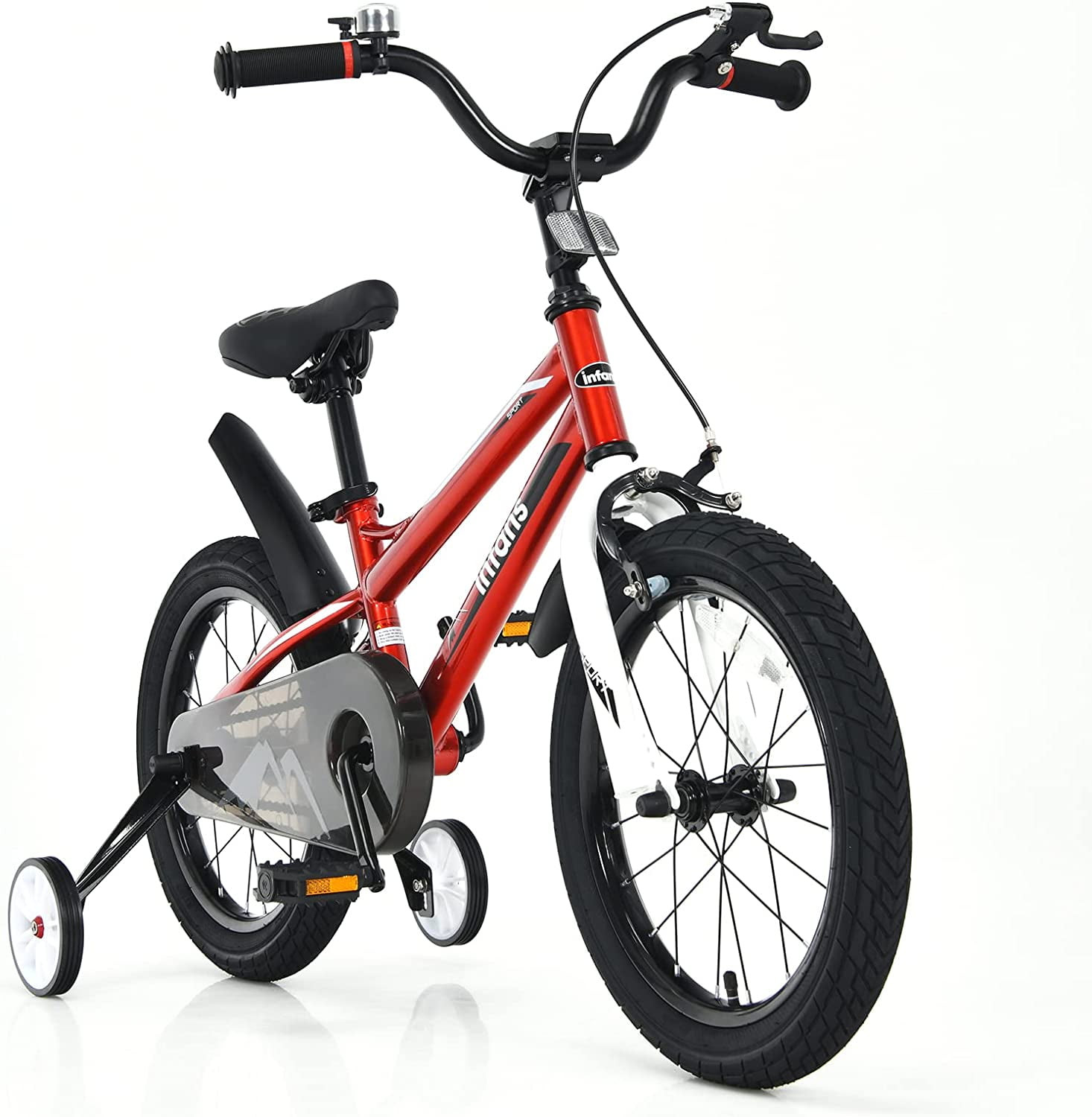 OLAKIDS Kids Bike 14 16 18 Inch with 95 Assembled, Adjustable Seat