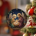 thumbnail image 1 of Colgantes de acrílico, decoraciones navideñas, adornos navideños planos, adornos para el hogar, adornos para el coche, decoraciones colgantes, decoraciones de jardín, decoraciones navideñas, decoracio, 1 of 6