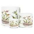 thumbnail image 2 of Abbott Collection AB-27-PL-WR-02-SM 4.5 in. Ceramic Hummingbirds Planter, White - Small, 2 of 3