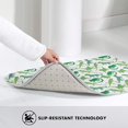 thumbnail image 4 of Cute Funny Lizard Green Front Door Mat, Indoor Mats for Bedroom Bathroom Kitchen, Floor Mat Non-Slip, Soft Carpet Floor Cover Machine Washable Entryway Mat - 20x31.5in, 4 of 5