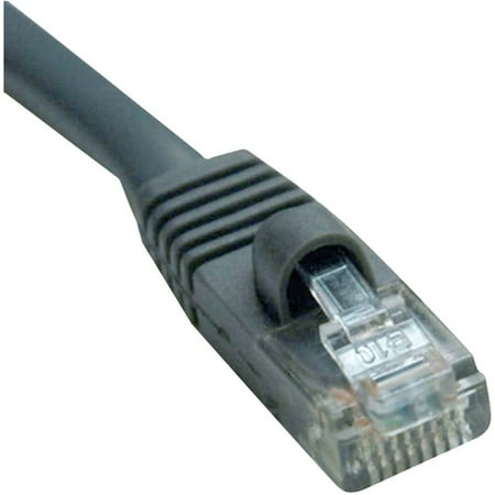 UPC: 0037332140609 | Tripp Lite Cat5e 350 MHz Outdoor-Rated Molded (UTP) Ethernet Cable (RJ45 M/M) PoE Gray 150 ft. (45.72 m)