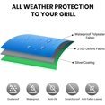 thumbnail image 5 of Velway Funda para Barbacoa, Funda Protectora para Barbacoa de Gas Oxford 210D Resistente, Antiviento/Anti-UV/Impermeable/A Prueba de Humedad/Polvo 147x61x117cm Negro, 5 of 5