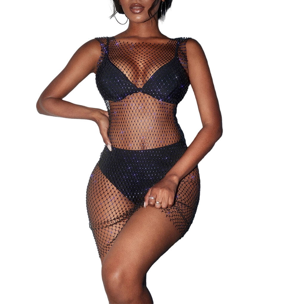 Stripper Club Women Fishnet Above-knee Dress Pole Dancer Sexy Rhinestone See-through Dresses Female Lap Dance Costume Black Blue Crystal L - Walmart.ca Stripper Club Women Fishnet Above-knee Dress Pole Dancer Sexy Rhinestone See-through Dresses Female Lap Dance Costume Black Blue Crystal L - Walmart.ca
