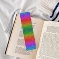 thumbnail image 4 of Kdxio Rainbow Glitter Print Metal Tassel Bookmarks,Perfect Gift for Art Lovers and Bookworms Metal Bookmarks for Women, 4 of 8
