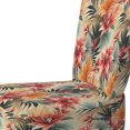 thumbnail image 4 of Designart "Sunset In The Tropics I" Pink Floral Upholstered Accent Chair - Cottage Arm Chair For Living Room, 4 of 7