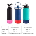 thumbnail image 2 of Protective Boot For Sport Water Bottle 12oz - 40oz, Bpa Free Anti-slip Bottom, 2 of 5