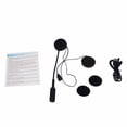 thumbnail image 2 of Bt8 Casco De Motocicleta Auriculares Estéreo 3D Auriculares Inalámbricos Auriculares Deportivos Motor Manos Libres Llamadas Auriculares Bluetooth Orejeras Minnieouse EL009210-00, 2 of 5
