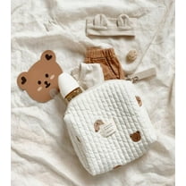 Baby Stroller Storage Bag Diaper Bag Infant Carriages Diaper Organizer Pouches Reusable Embroidered Mommy Bag for Outdoor