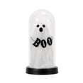 thumbnail image 2 of Halloween Ghost Dome Night Light, Battery Operated Glowing Ghost Figurine Lamp For Mantel Shelf Desk, 2 of 9