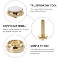 thumbnail image 3 of FONDOTIN 3 Sets Trumpet Protective Cover Gold Copper Round Accessory, 3 of 6